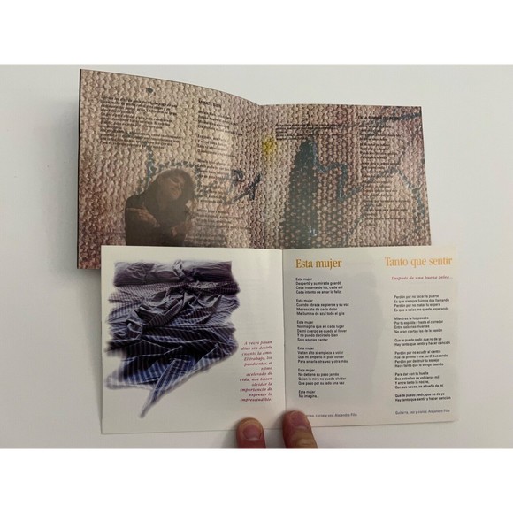 Alejandro Filio Mujer Que Camina / Con Tus Ojos CD Digipak Import - Picture 6 of 6